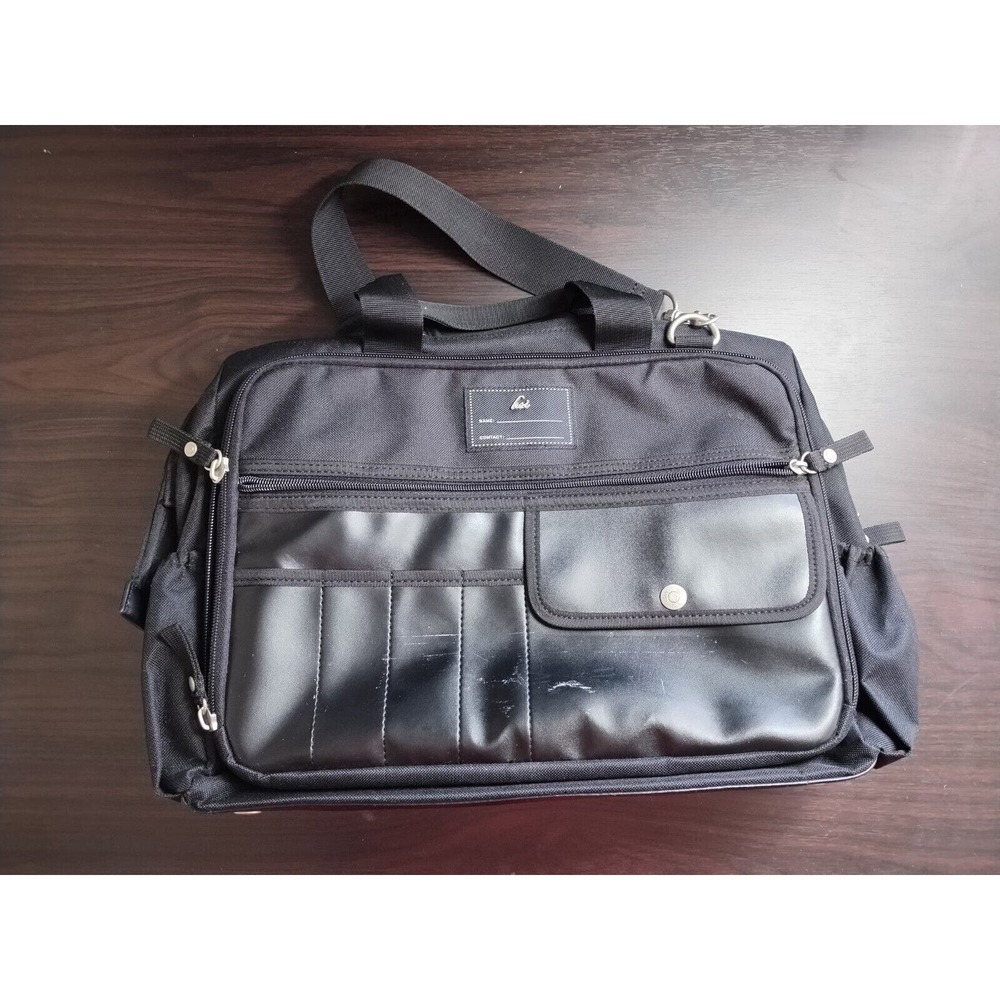 Koi Nurses Utility Borse Bag Black Duffle Hinged Top A126